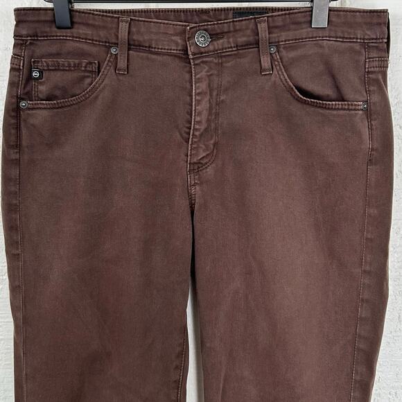 Adriano Goldschmied Women The Prima Cigarette Denim Jeans Skinny Brown Size 29R - Picture 3 of 8
